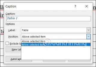 Wordde tablo başlıkları ekleme talimatları