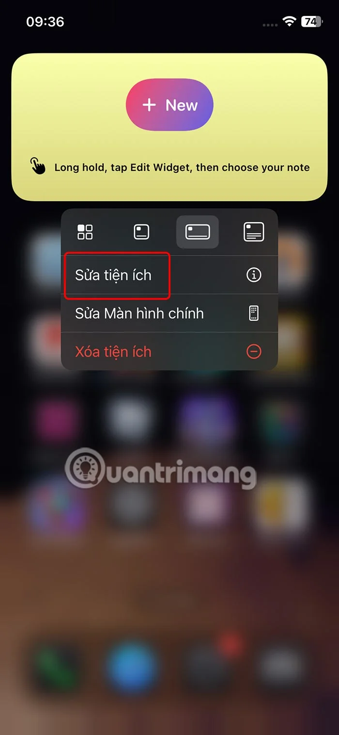 iPhone 홈 화면에 메모를 쓰는 방법