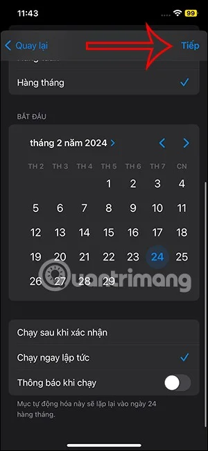 iPhone 모바일 데이터 통계를 자동으로 재설정하는 방법