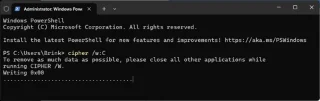 How to Overwrite Deleted Data on a Drive in Windows 11/10