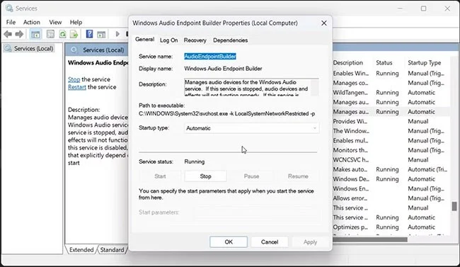 Cómo solucionar el error «No hay ningún dispositivo de salida de audio instalado» en Windows