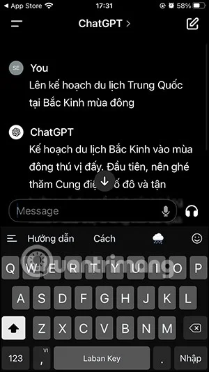 Cómo cambiar las preguntas en ChatGPT