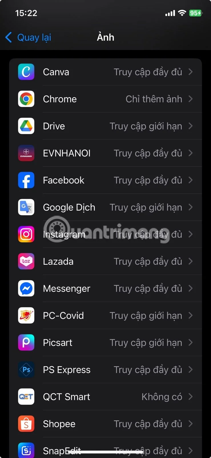 iPhone에서 사진 라이브러리에 액세스하는 앱을 확인하는 방법