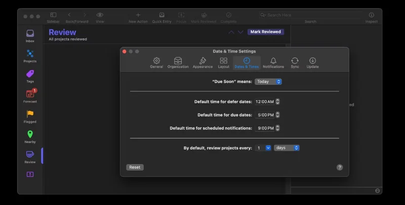 Learn about the OmniFocus task management tool