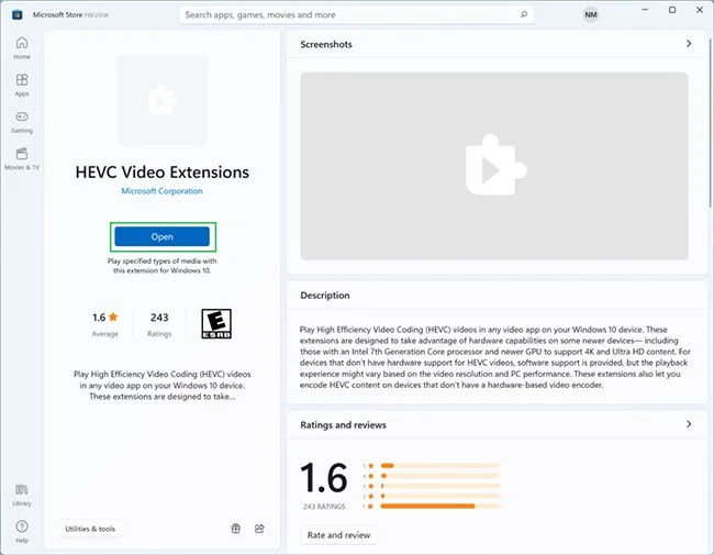 Windows'ta HEIC dosyaları nasıl açılır