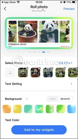 iPhone에서 움직이는 사진 위젯을 만드는 방법