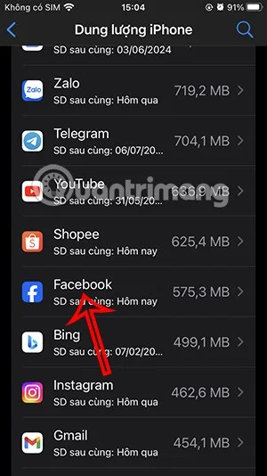 Facebook 캐시를 지우는 방법