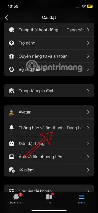 Instructies om uitnodigingen voor deelname aan Messenger-kanalen te blokkeren