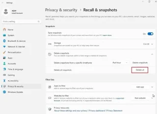 How to Disable Windows Recall on Copilot+ PC