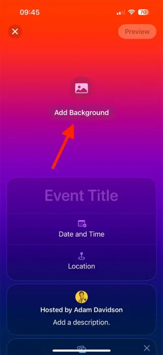 Cómo usar Apple Invitaciones para crear eventos