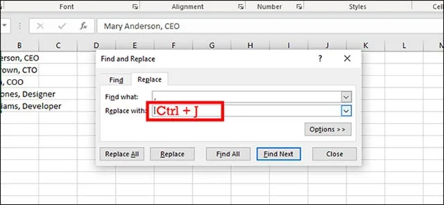 9 formas más fáciles de agregar saltos de línea en Excel