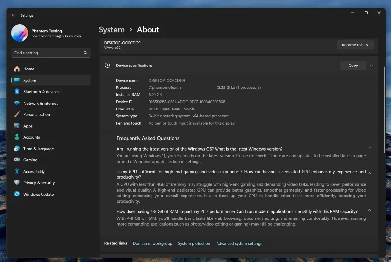 Windows 11 está a punto de agregar una sección de consejos de configuración del sistema