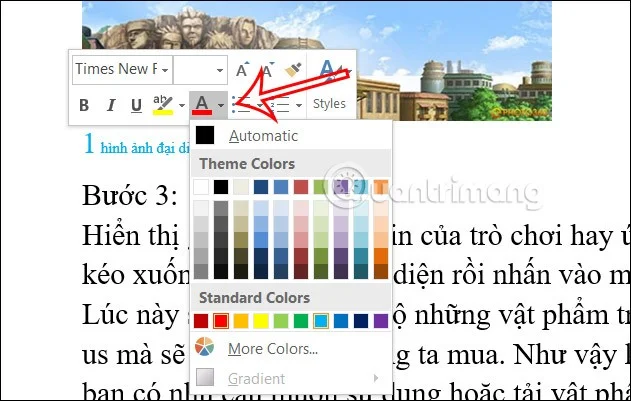 Instruções para inserir legendas para imagens no Word