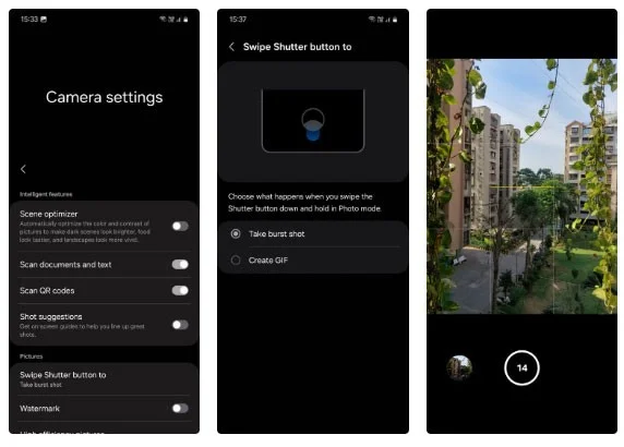 Samsung telefonlarda deklanşör gecikmesi nasıl azaltılır