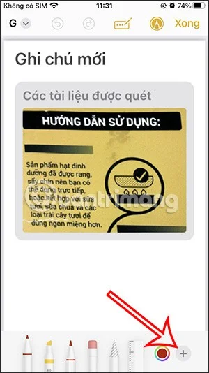 Cómo escanear documentos a PDF usando Note en iPhone