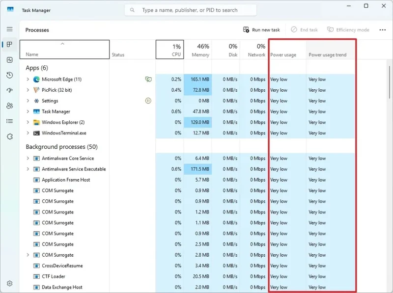How to check which apps use a lot of battery on Windows 11