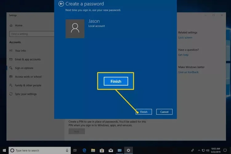 Cómo configurar una contraseña para una computadora con Windows 10, cómo cambiar la contraseña de Win 10