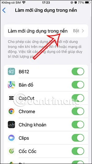 iPhone에서 백그라운드 앱 새로 고침을 끄는 방법
