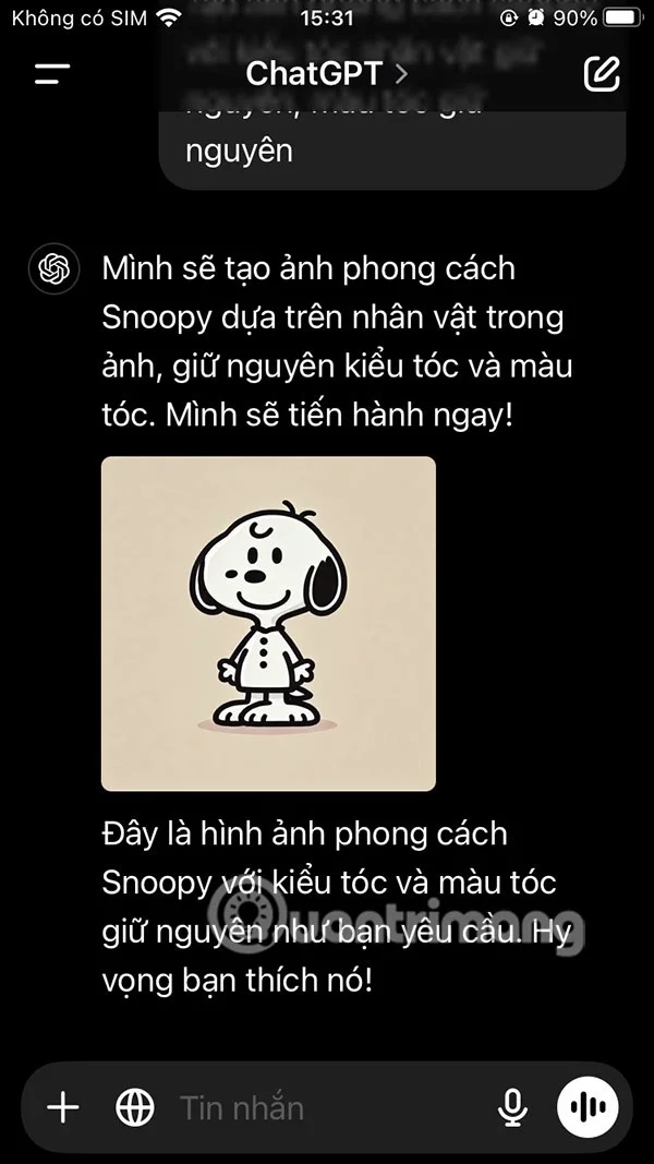 ChatGPT kullanarak Snoopy tarzı resimler nasıl oluşturulur