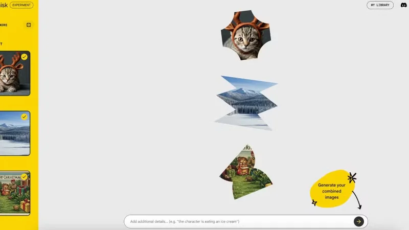 Google LabsがWhiskをリリース：テキストプロンプトの代わりに画像をアップロードして指示できるツール