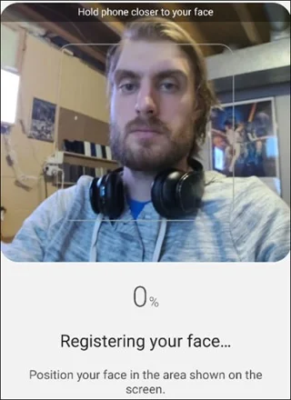 How to set up face unlock on Samsung Galaxy phones