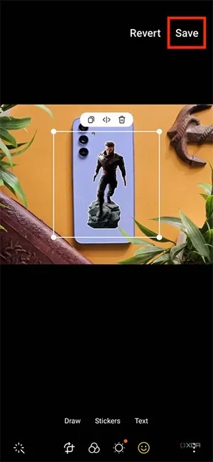 Cómo crear stickers a partir de fotos en Samsung