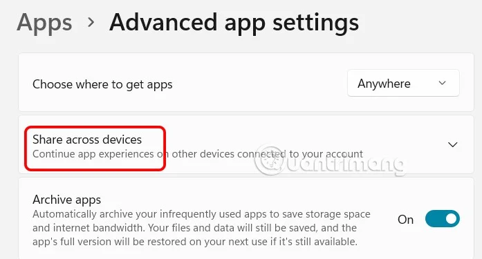 How to turn off multi-device sharing on Windows 11