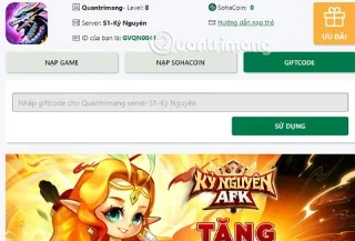 Código de la era AFK, código de regalo de la era AFK