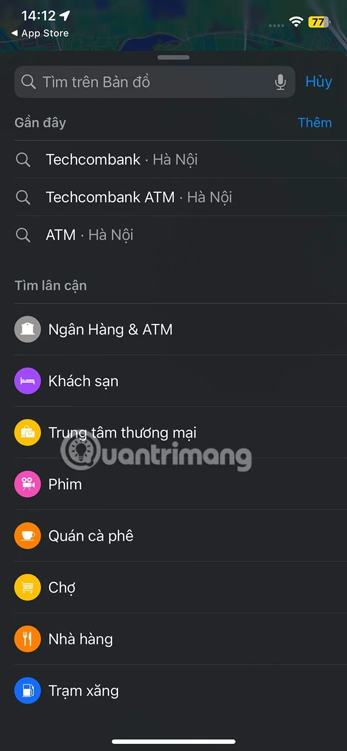Instructions for downloading offline Apple Maps