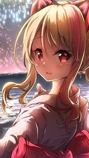 Anime-meisjesfoto's, Anime-meisjesfoto's van vele genres voor telefoons
