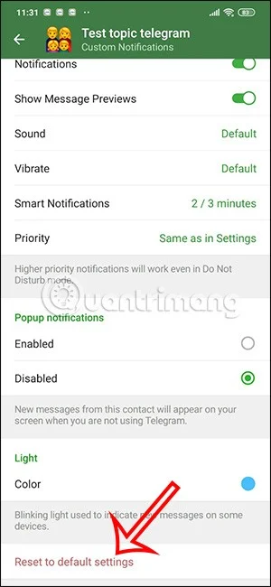 Cómo crear un tema de grupo de Telegram para discusión
