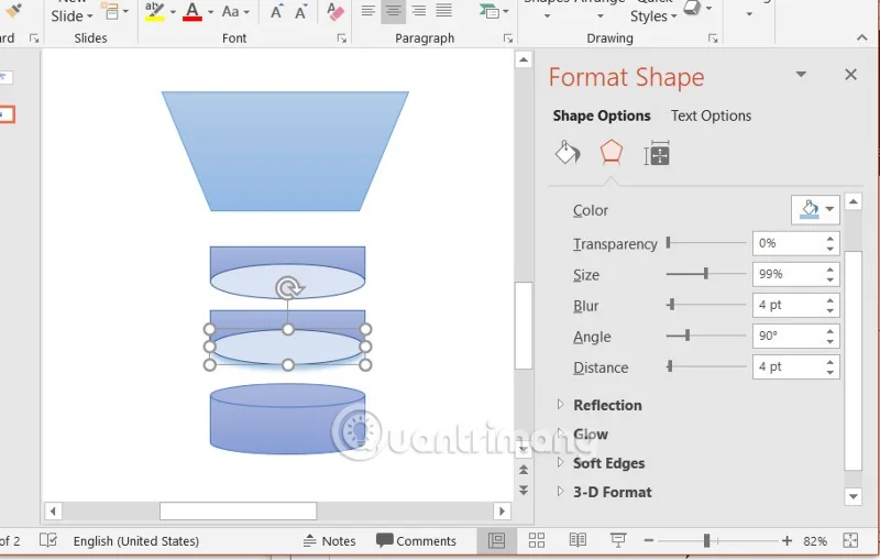 PowerPointでファネルチャートを作成する方法