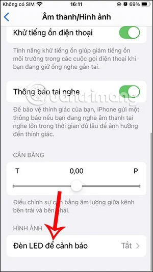 아이폰에 알림이 있을 때 플래시 켜고 끄는 방법