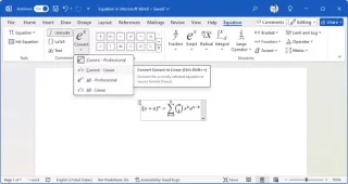 Cómo escribir fórmulas matemáticas en Word muy fácilmente