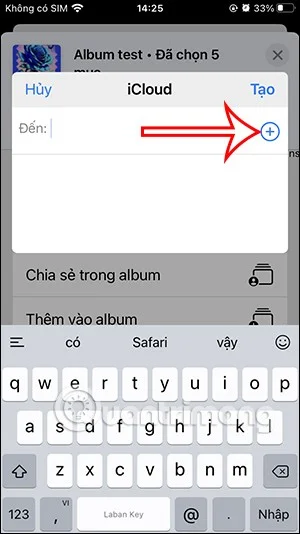 iPhone에서 사진 앨범을 공유하는 방법