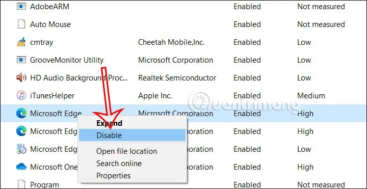 Hoe u kunt voorkomen dat Microsoft Edge automatisch start wanneer u uw computer aanzet