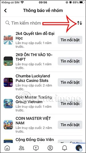 Cómo desactivar las notificaciones grupales en Facebook