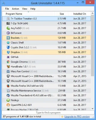Más de 10 de las mejores herramientas gratuitas para desinstalar software