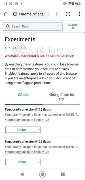 Cómo habilitar la agrupación de pestañas por color en Chrome Android