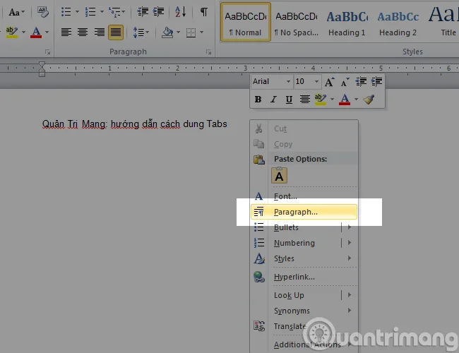 Crea líneas de puntos (………) rápidamente en Microsoft Word