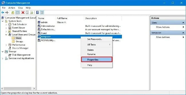 Windows 10でログイン名を変更する手順
