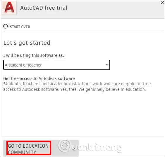 Download gratis AutoCAD 2020-licentie (AutoCAD Student)