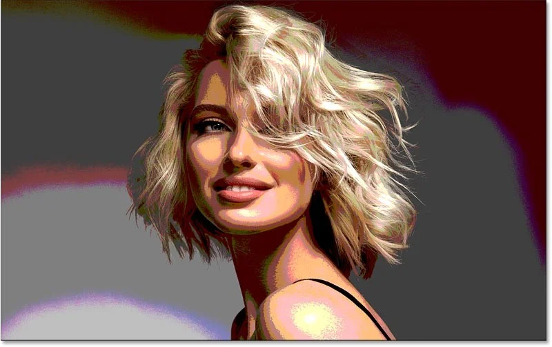 Cómo crear un efecto póster para fotos en Photoshop