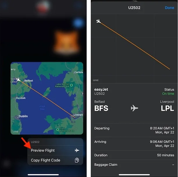 2 bardzo proste sposoby śledzenia lotów na iPhonie