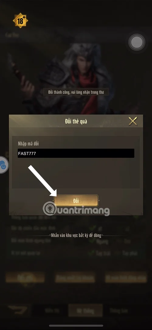 Nieuwste cadeaucode voor Tam Quoc Extreme Speed ​​​​en hoe je de code kunt inwisselen