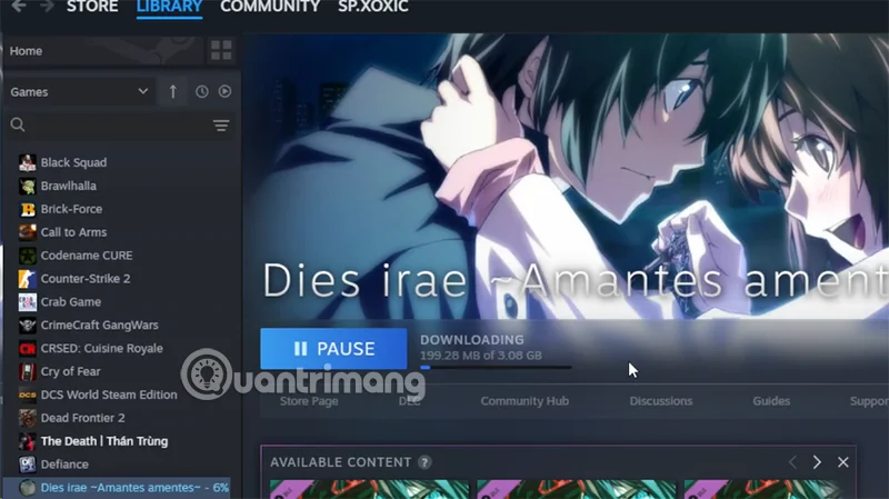 Cómo descargar la última versión de Dies irae en PC