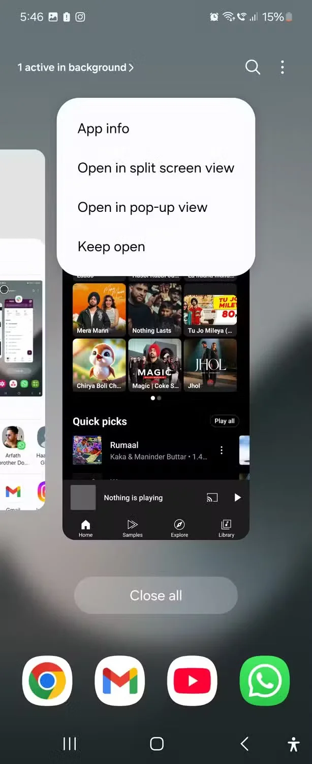 ¡Es por esto que la gente ya no tiene que cambiar entre aplicaciones en los dispositivos Samsung con tanta frecuencia!
