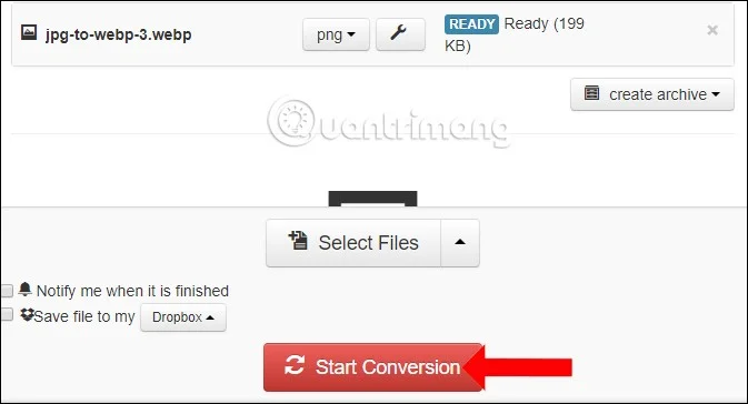 Cómo convertir imágenes WebP a PNG, JPG en Chrome, Coc Coc