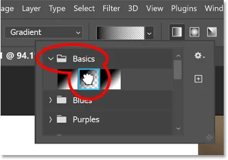 Hoe je snel een afbeelding in Photoshop kunt vervagen naar een achtergrondkleur met Live Gradients