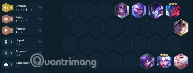 Dark Team DTCL seizoen 11, Dark TFT build seizoen 11